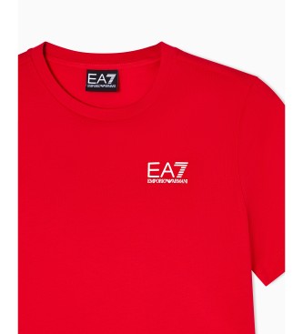 EA7 Camiseta CORE IDENTITY BOY rojo