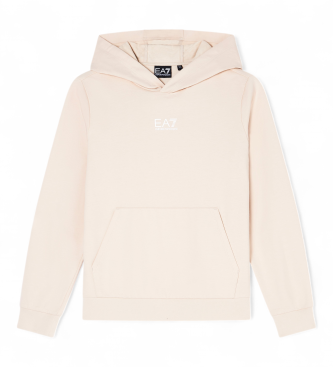 EA7 Core Identity Boy koralfarvet sweatshirt
