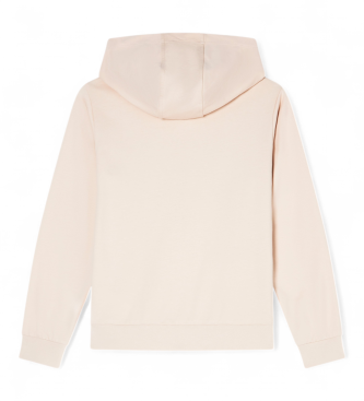 EA7 Core Identity Boy koralfarvet sweatshirt