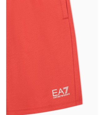 EA7 Terry bermuda rood