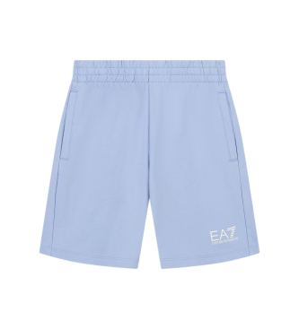 EA7 Bermuda Core Identity Boy in cotone blu