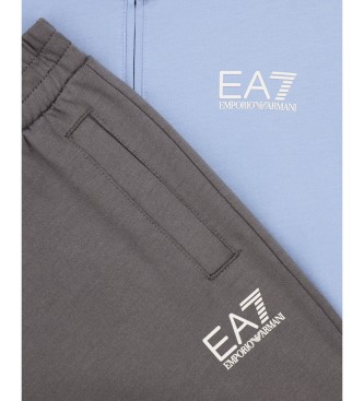 EA7 Niebieski zestaw Core Identity