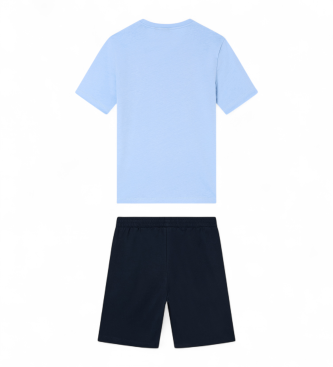 EA7 T-shirt et short Core Identity bleu