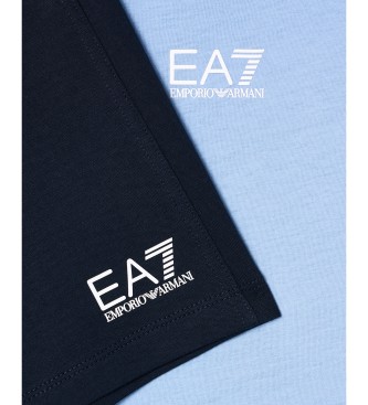 EA7 T-shirt et short Core Identity bleu