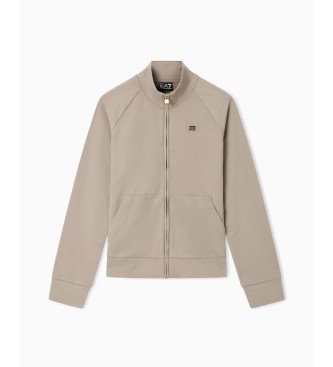 EA7 Core Jacket beige