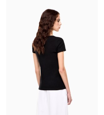 EA7 Core T-shirt zwart