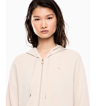 EA7 Core Lady Relax beige sweatshirt