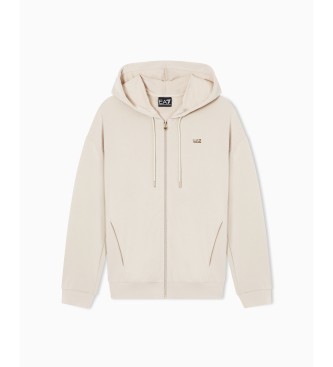 EA7 Core Lady Relax beige sweatshirt