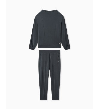 EA7 Set CORE LADY RELAX grau