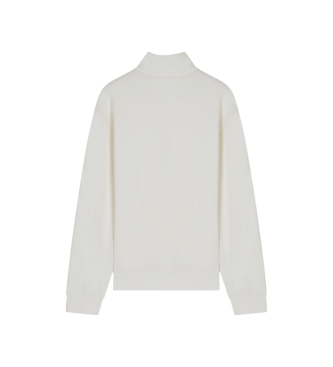 EA7 Bluza Modern w kolorze złamanej bieli