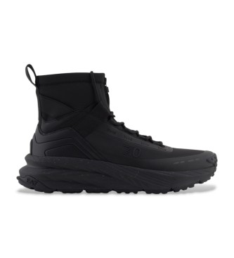 EA7 Sneakers Cruser in pelle nera Sonic 7.0