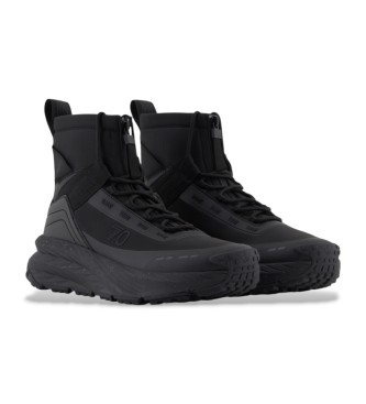 EA7 Sneakers Cruser in pelle nera Sonic 7.0