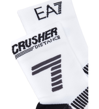 EA7 Calcetines Crusher blanco
