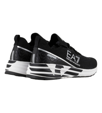 EA7 Chaussures Crusher Distance Knit noir