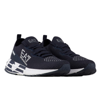 EA7 Crusher Distance Knit Shoes navy