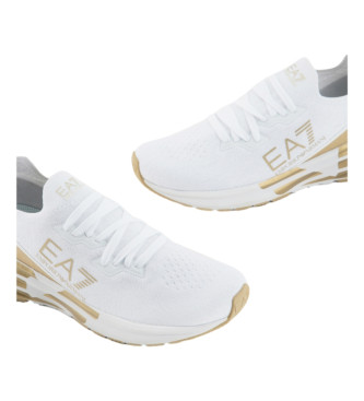 EA7 Chaussures Crusher Distance Knit blanc
