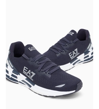 EA7 Crusher Distance Knit 2.0 marinbl� skor