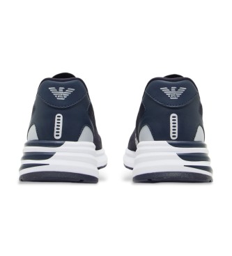 EA7 Crusher Distance Knit 2.0 marinbl� skor