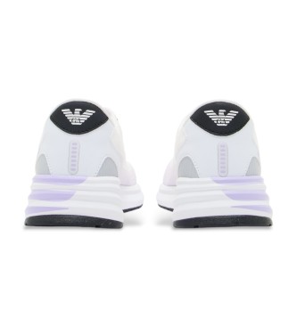 EA7 Sneakers Crusher Distance Mesh 2.0 bianche