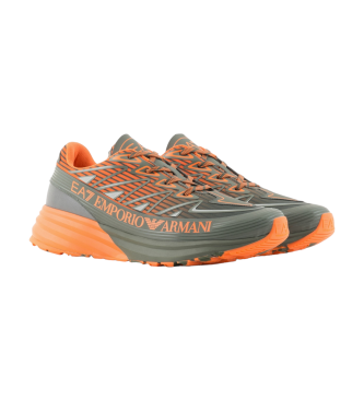 EA7 Scarpe Crusher Distance Trail verdi