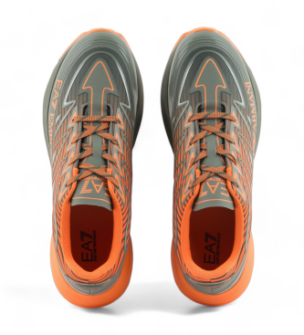 EA7 Chaussures de trail Crusher Distance vertes