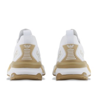 EA7 Crusher Sonic Knit Sneakers branco