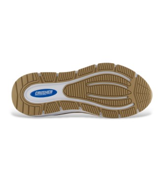 EA7 Crusher Sonic Knit Sneakers branco