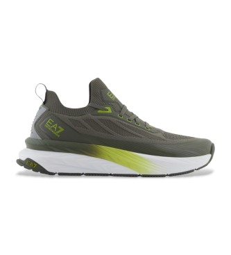 EA7 Sapatilhas Crusher Sonic Knit verde