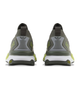 EA7 Sapatilhas Crusher Sonic Knit verde