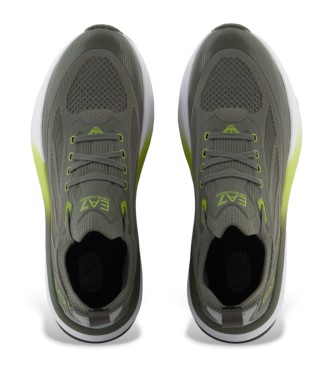 EA7 Sapatilhas Crusher Sonic Knit verde