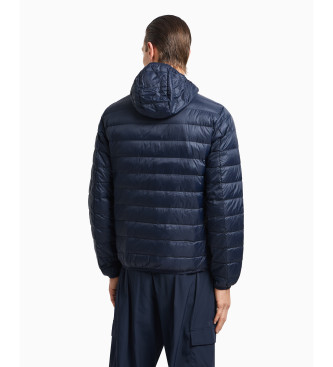 EA7 Foldable down jacket Core Identity navy