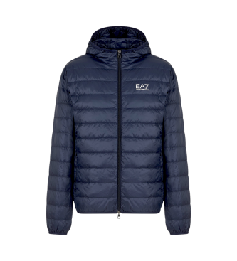 EA7 Foldable down jacket Core Identity navy