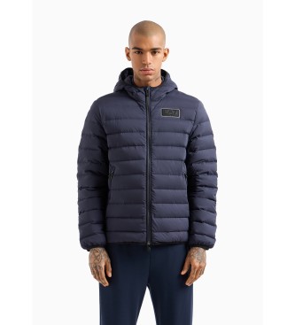 Ea7 hooded down jacket on sale