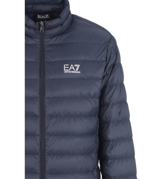 EA7 Chaqueta de plumas Core Identity plegable marino