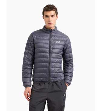 EA7 Down jacket Core Identity foldable down jacket grey