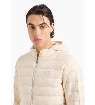 EA7 Chaqueta de plumas plegable Core Identity beige