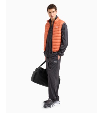 EA7 Core Identity vouwgilet oranje