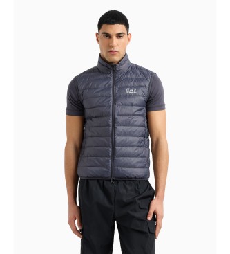 EA7 Gilet ripiegabile Core Identity grigio