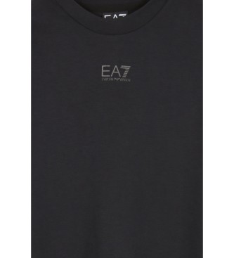 EA7 Robe prcieuse  manches longues en modal noir