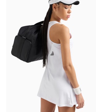 EA7 Tennis Pro Kleid wei