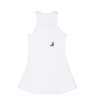 EA7 Vestido Tennis Pro em tecido tcnico Ventus7 branco