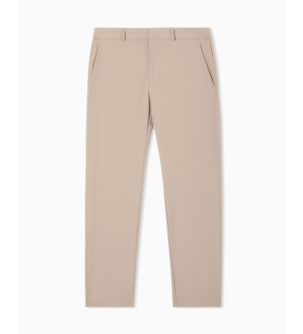 EA7 Golfhose Pro beige