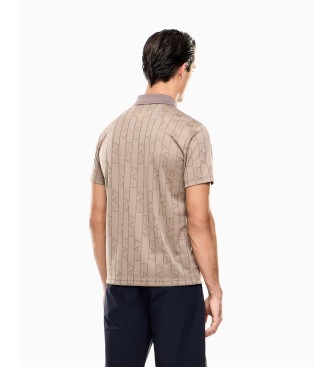 EA7 Polo Golf Pro taupe