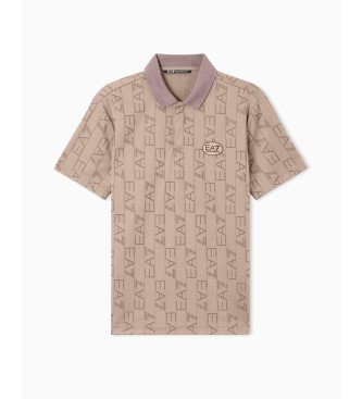 EA7 Polo Golf Pro taupe