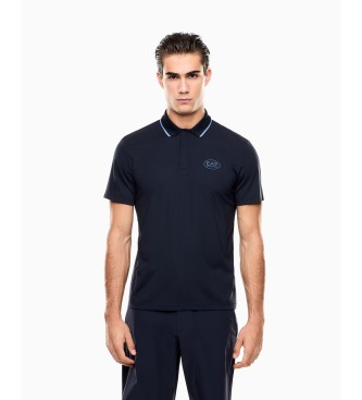 EA7 Polo Golf Pro marinblå