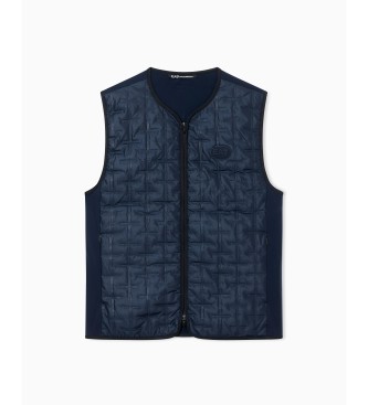 EA7 Chaleco Golf Pro Azul