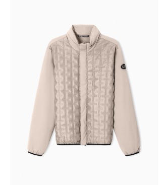 EA7 Golf Pro Jacket Beige