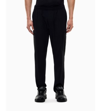 EA7 Pantaloni da golf neri professionali