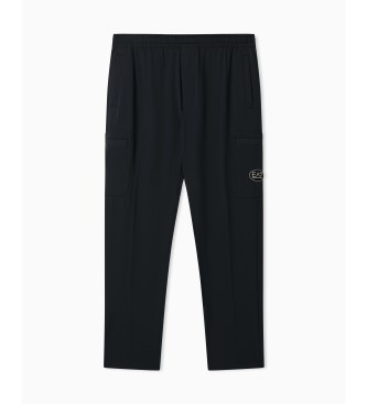 EA7 Pantaloni da golf neri professionali