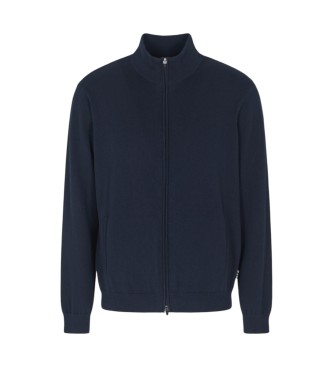 EA7 Golf Pro Jersey marinbl